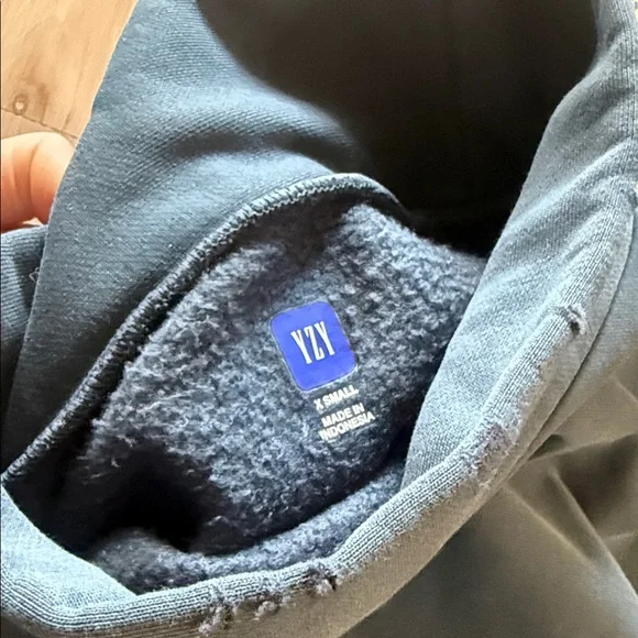 Yeezy x Gap Engineered by Balenciaga High Neck Sweater 'Dark Blue' - Picture 4 of 5